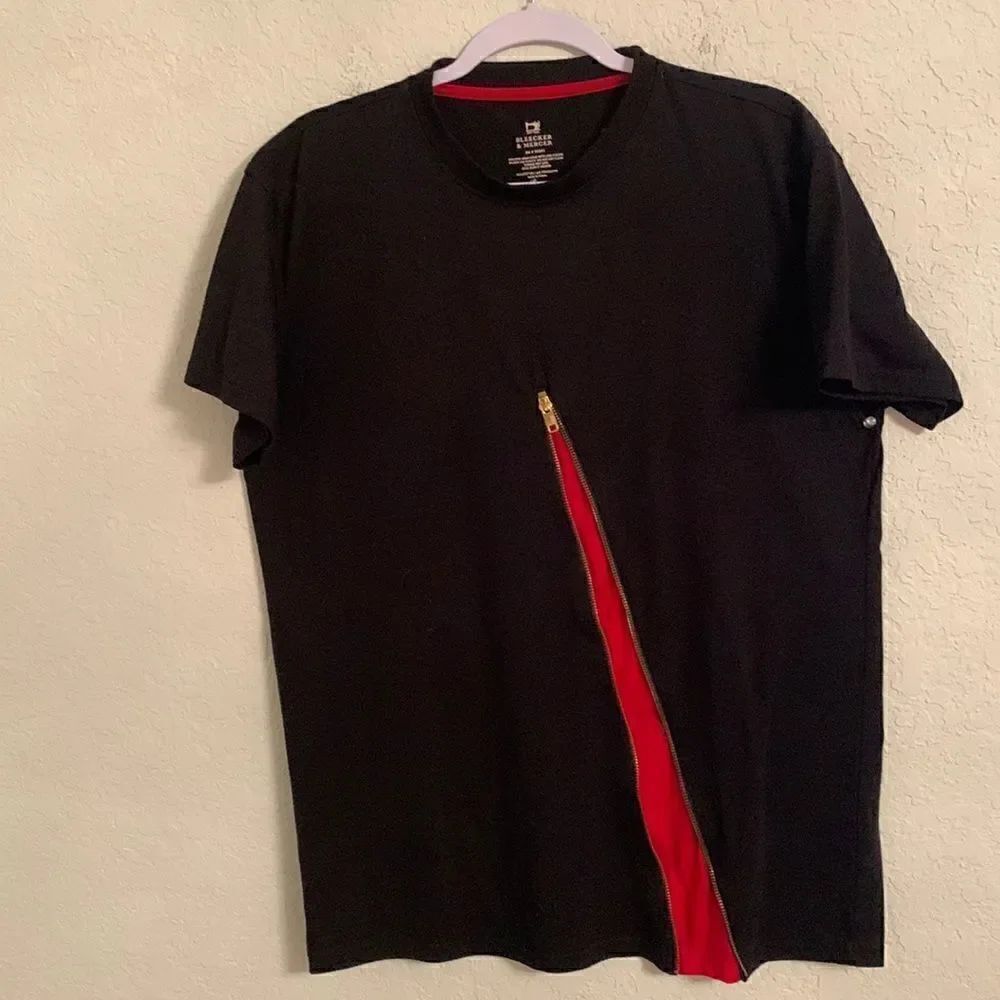 Bleecker & Mercer Sipper Design T- Shirt Size L